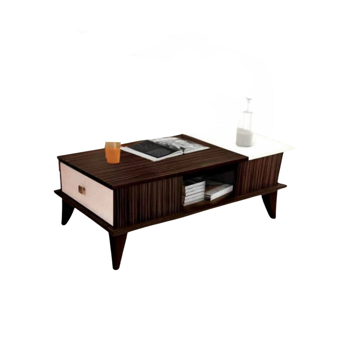 Spanish MDF wood coffee table - MAD-083