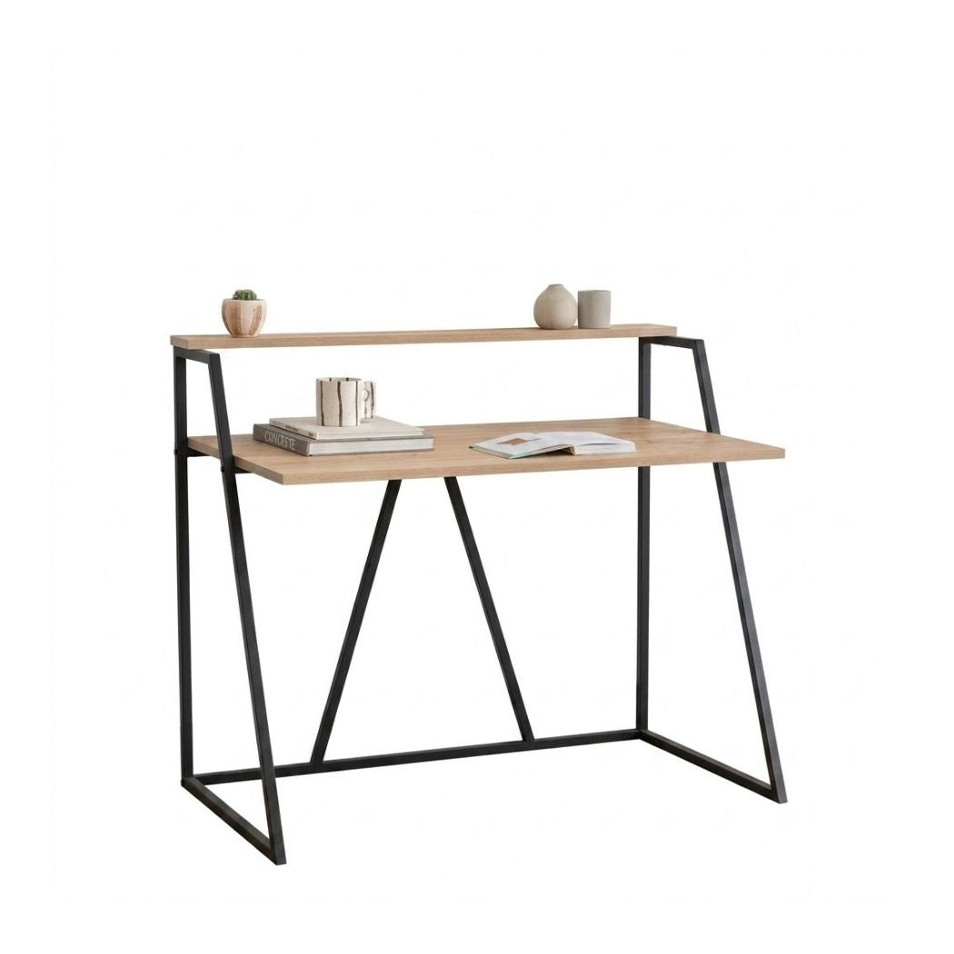 Large Steel and MDF Wood Desk with Professional Design for Work – WAF-252
