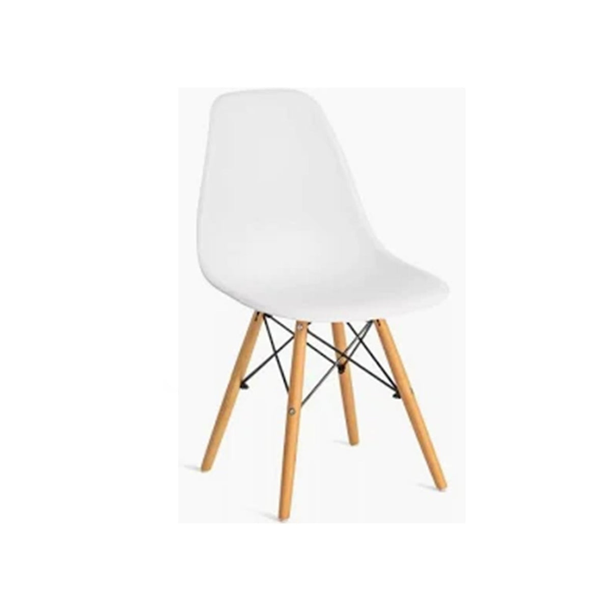 Modern acrylic chair with beech wood leg - RYL-001