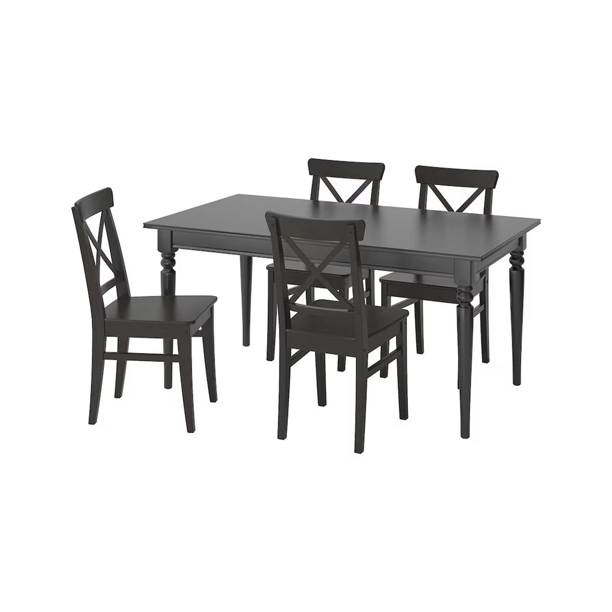 Dining table - 5 pieces of high quality beech wood - KYN-176