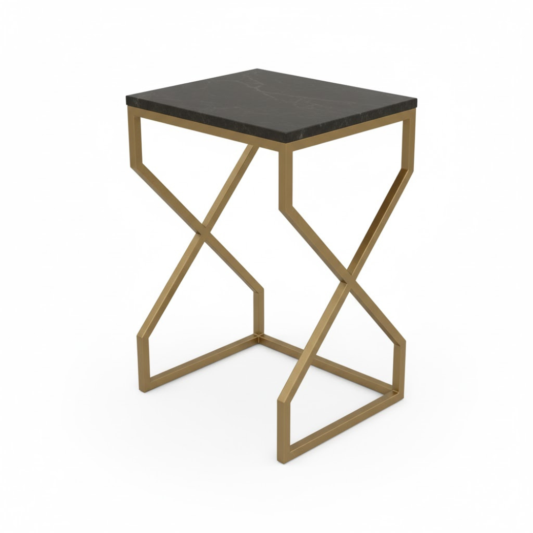 ELET-017 Table Set – Electrostatic Iron with Marble in a Stylish Modern Design