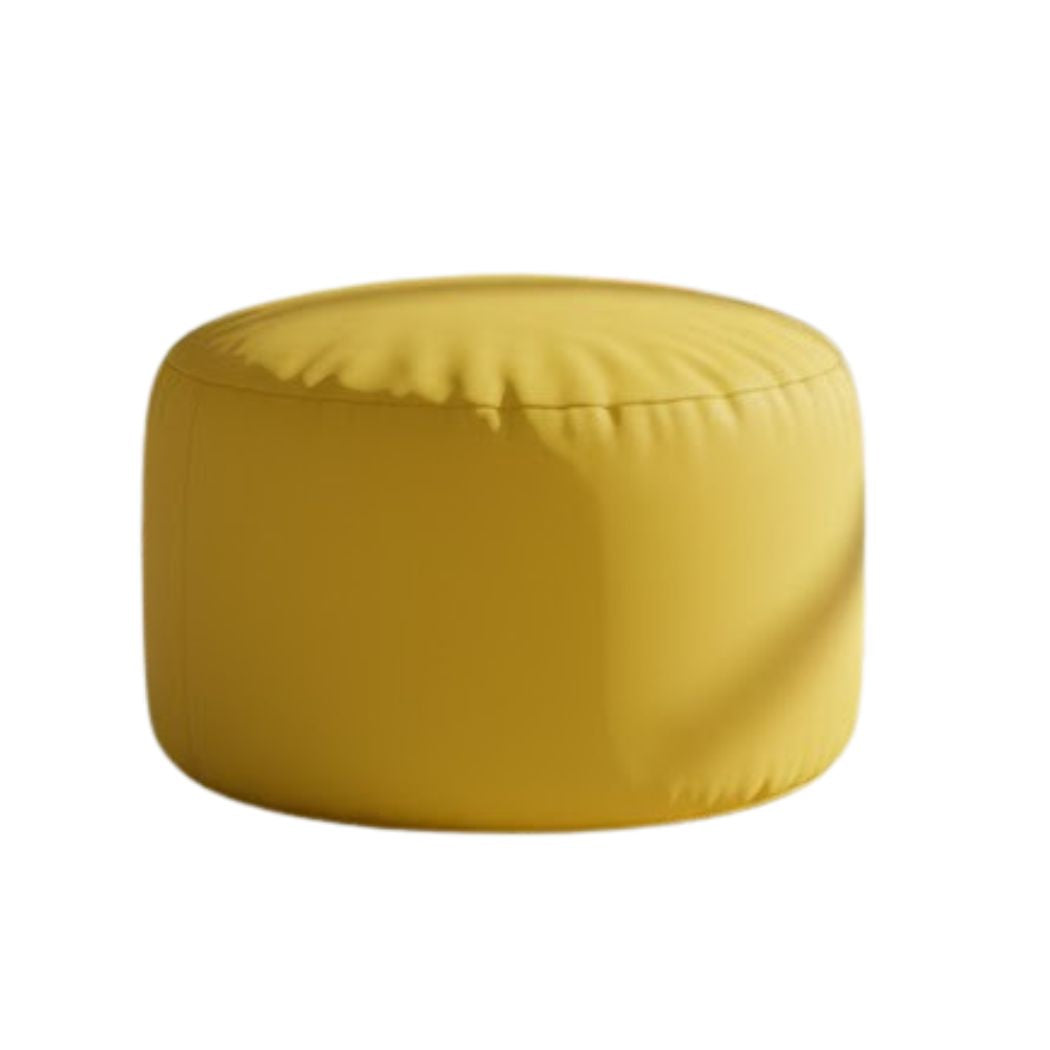 Waterproof pouf, size Large, versatile, yellow color ELH-009