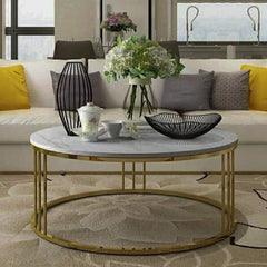 Eura coffee table, metal steel, thermal electrostatic paint