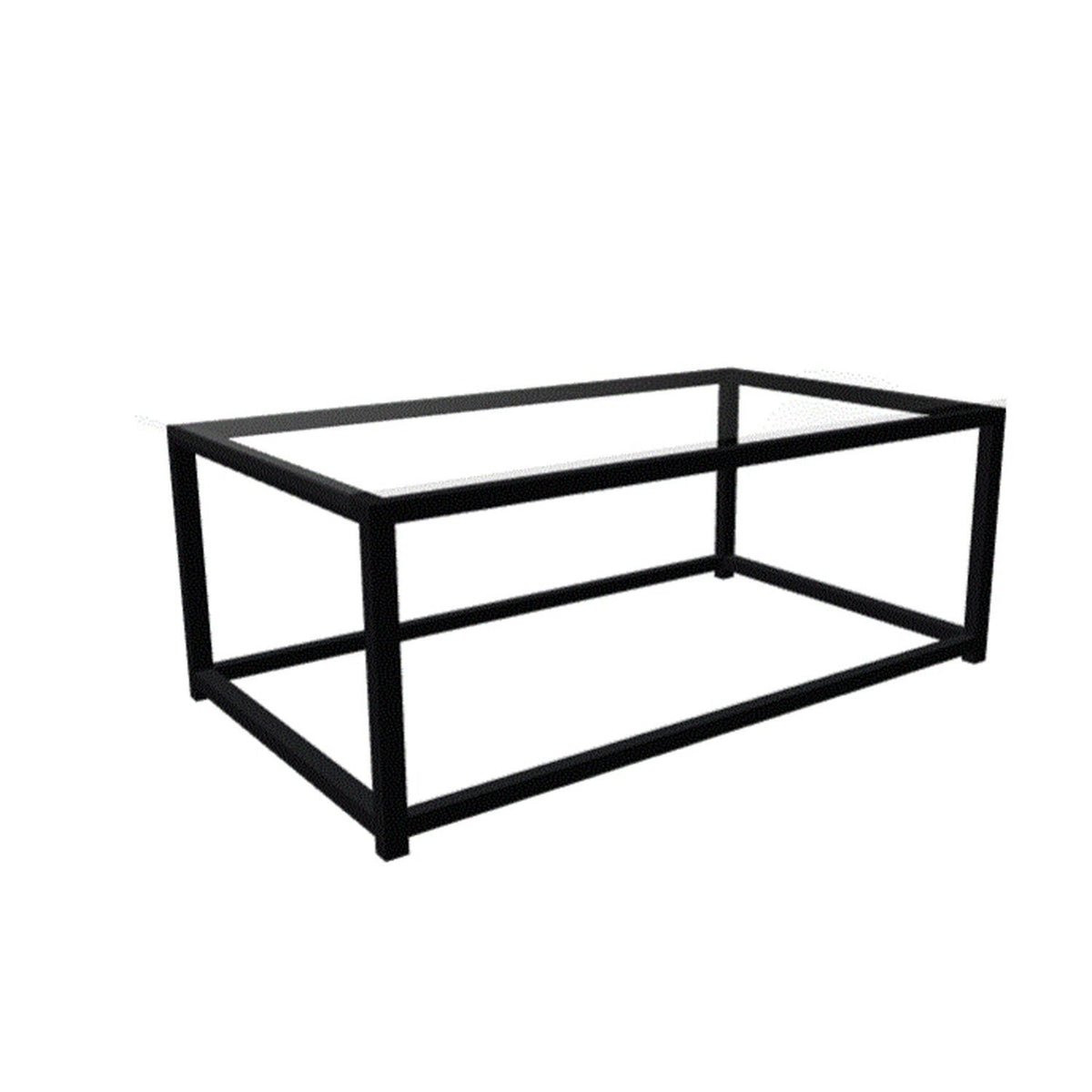 Jolanda Coffee Table, Metal Steel, Thermal Electrostatic Paint