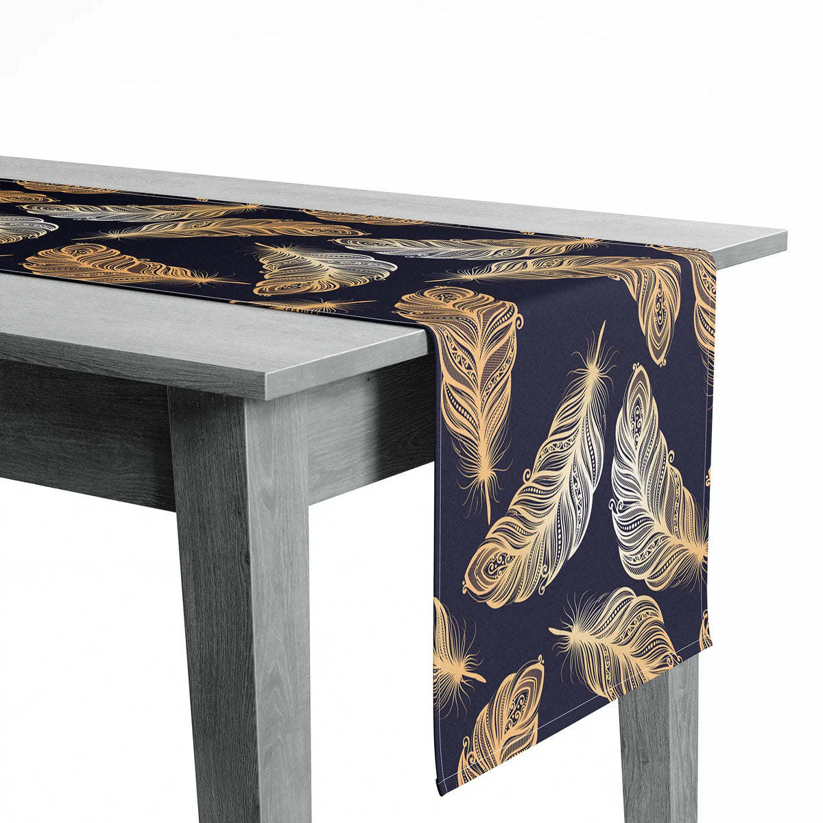 Velvet fabric dining tablecloth in linen - PRV-207