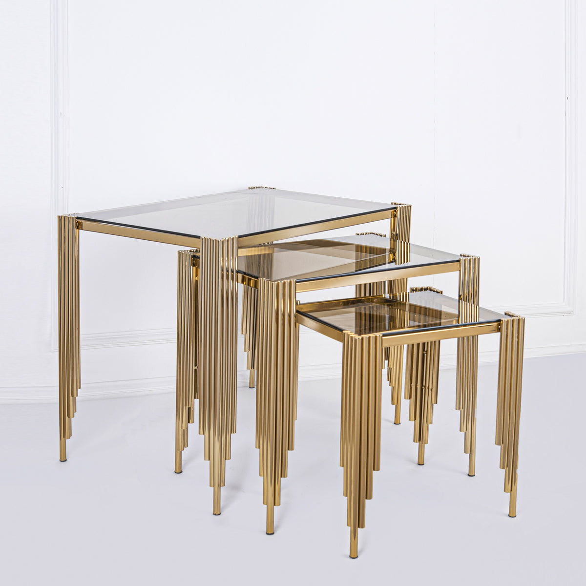 Steel Coffee Table Set - SRS-072