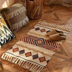 Handmade pure wool rug - 70x100cm - LUS-199