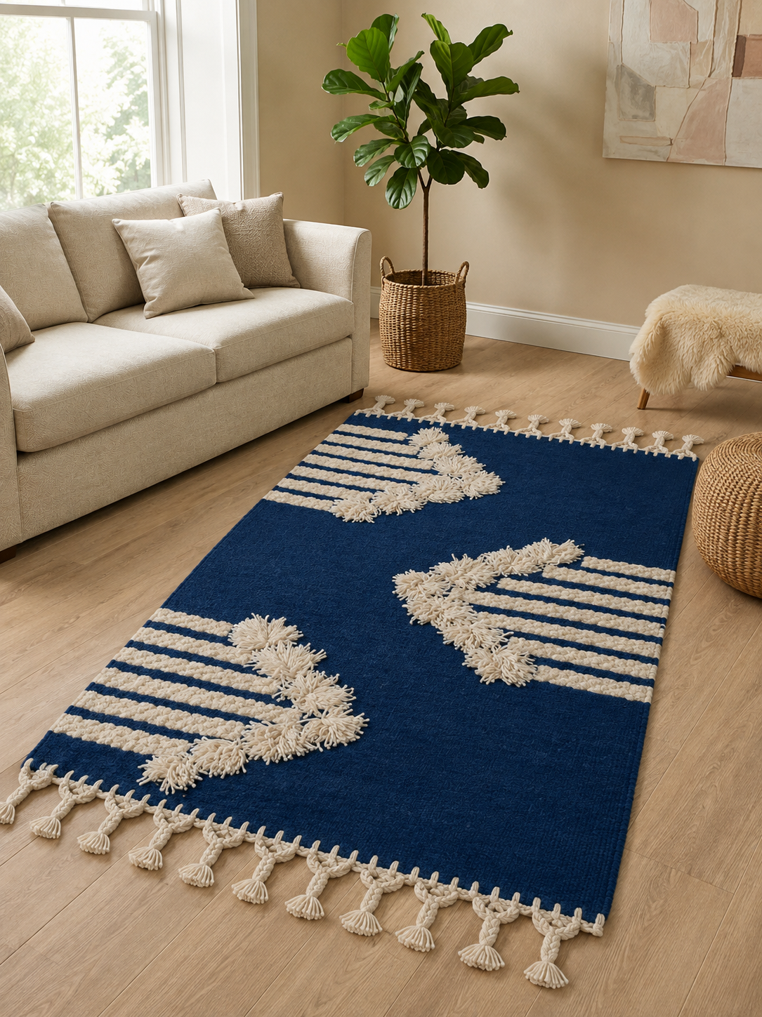 Handmade wool floor kilim from Oscar Furniture – Rof-153