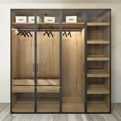 دريسنج روم خشب MDF – تصميم عصري وواسع