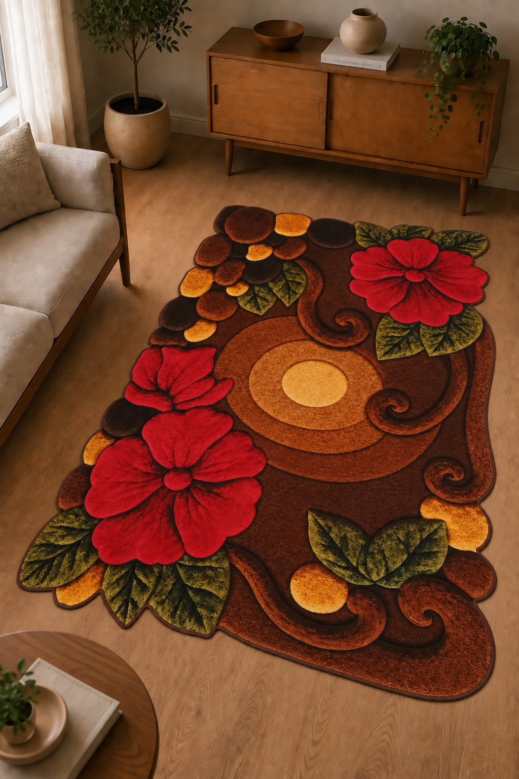 Oscar Furniture 7D Printed Hand-Tufted Carpet Alternative – FNN-007