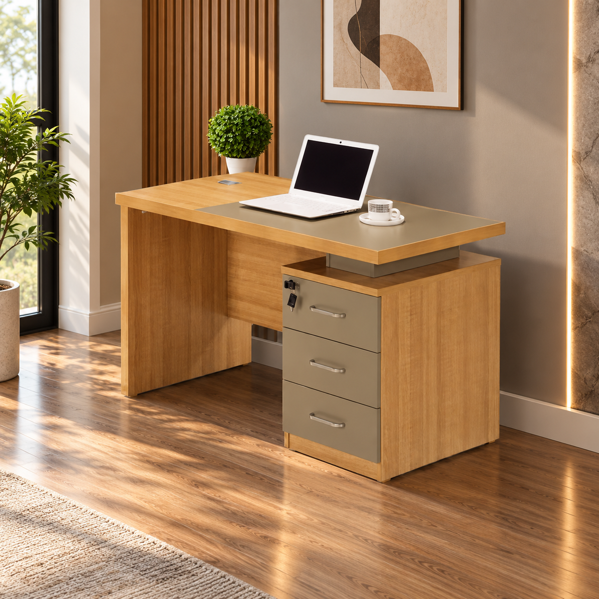 Spanish MDF Employee Desk - CEM-175