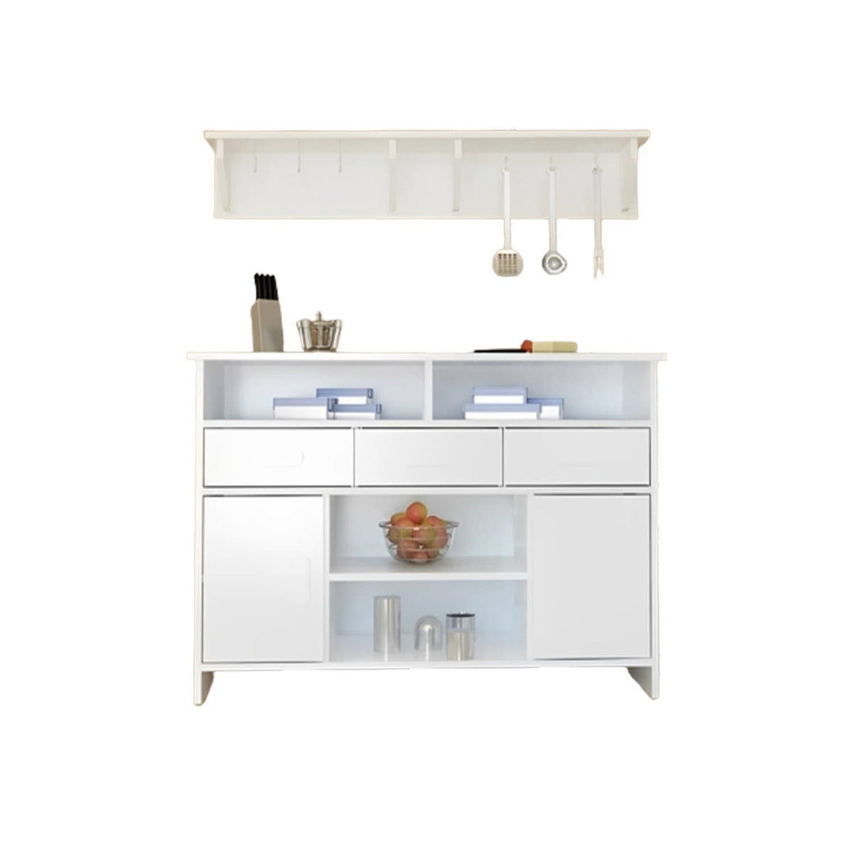 Spanish MDF Wood Storage Unit - ITM-022 - 90cmX120cm
