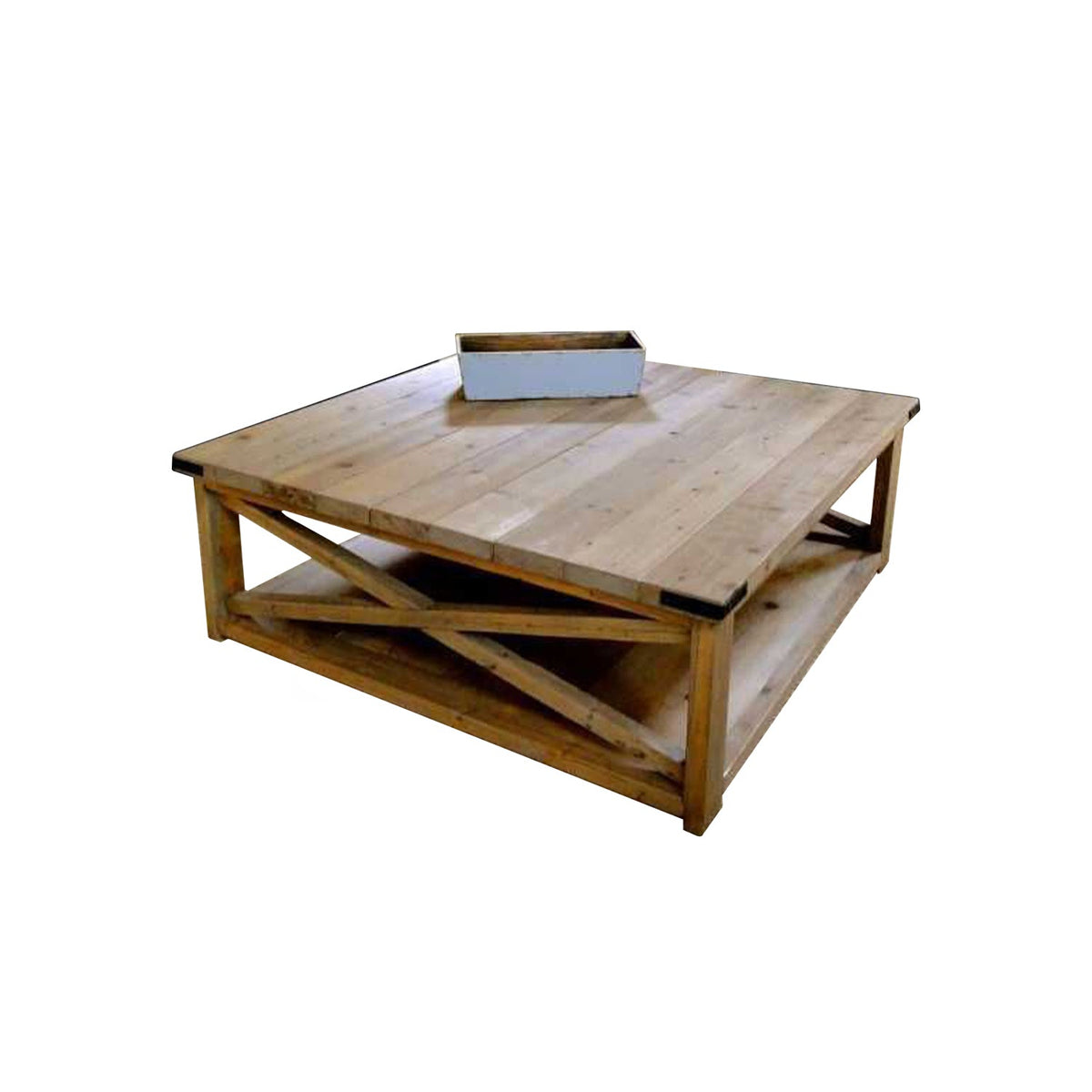 Natural wood coffee table - 100 * 40 - ELG-040