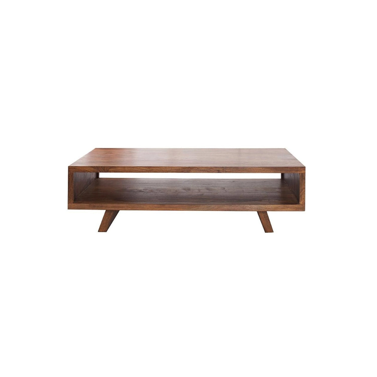 Natural wood coffee table - 100 * 60 - ELG-037