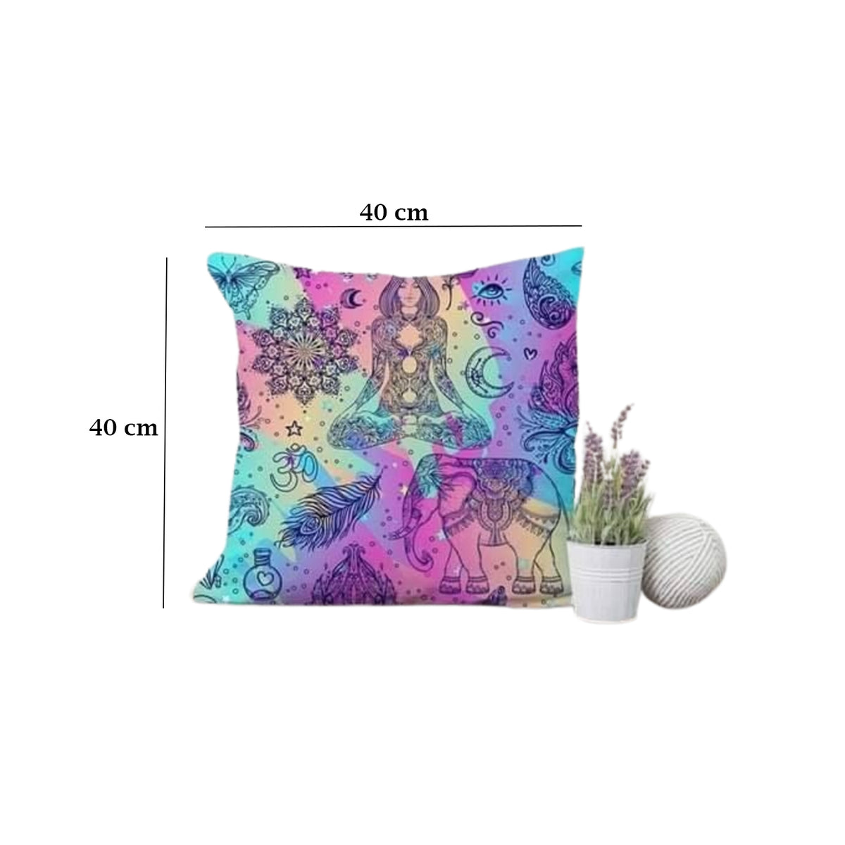 Plush children's pillow in linen - PRV-007