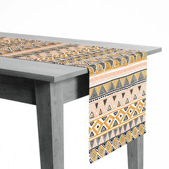 Velvet fabric dining tablecloth in linen - PRV-195