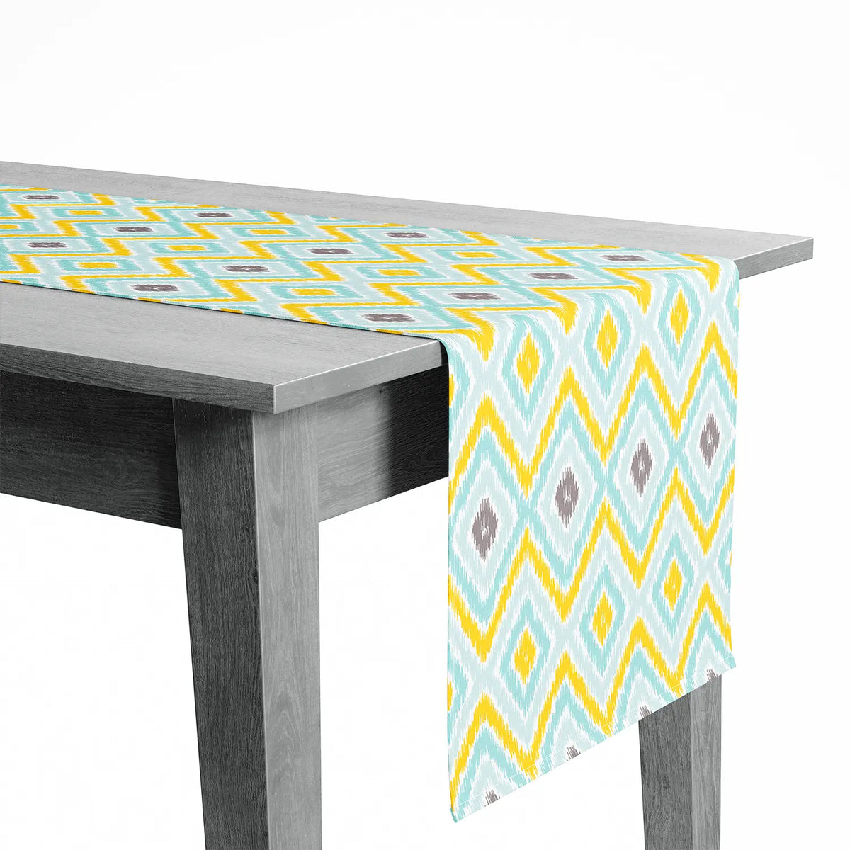 Velvet fabric dining tablecloth in linen - PRV-196