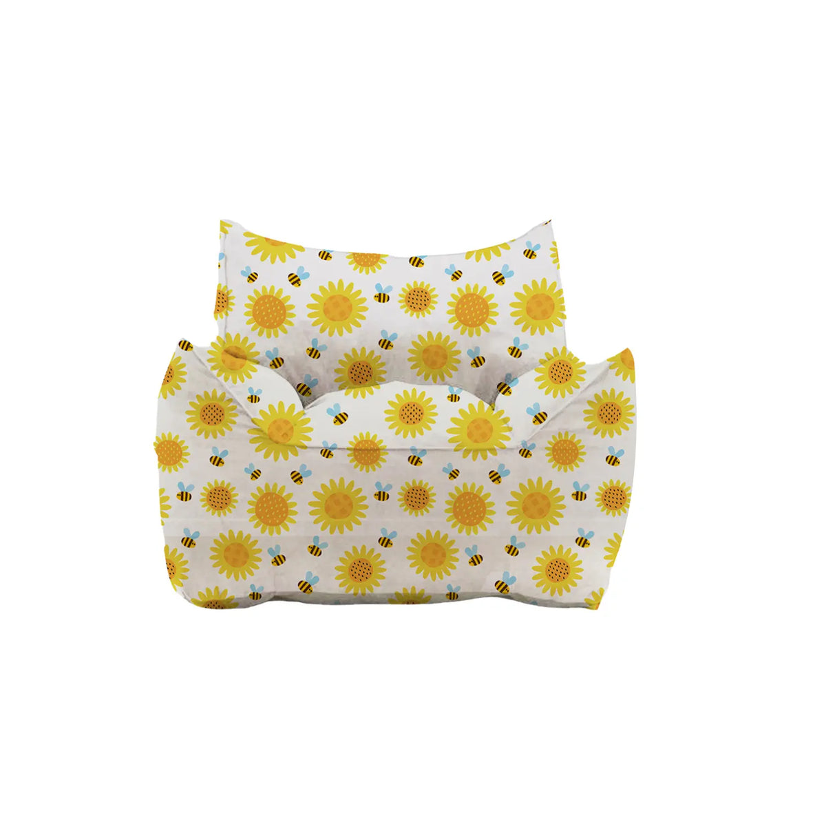 Children's plush bean bag with linen - PRV-188