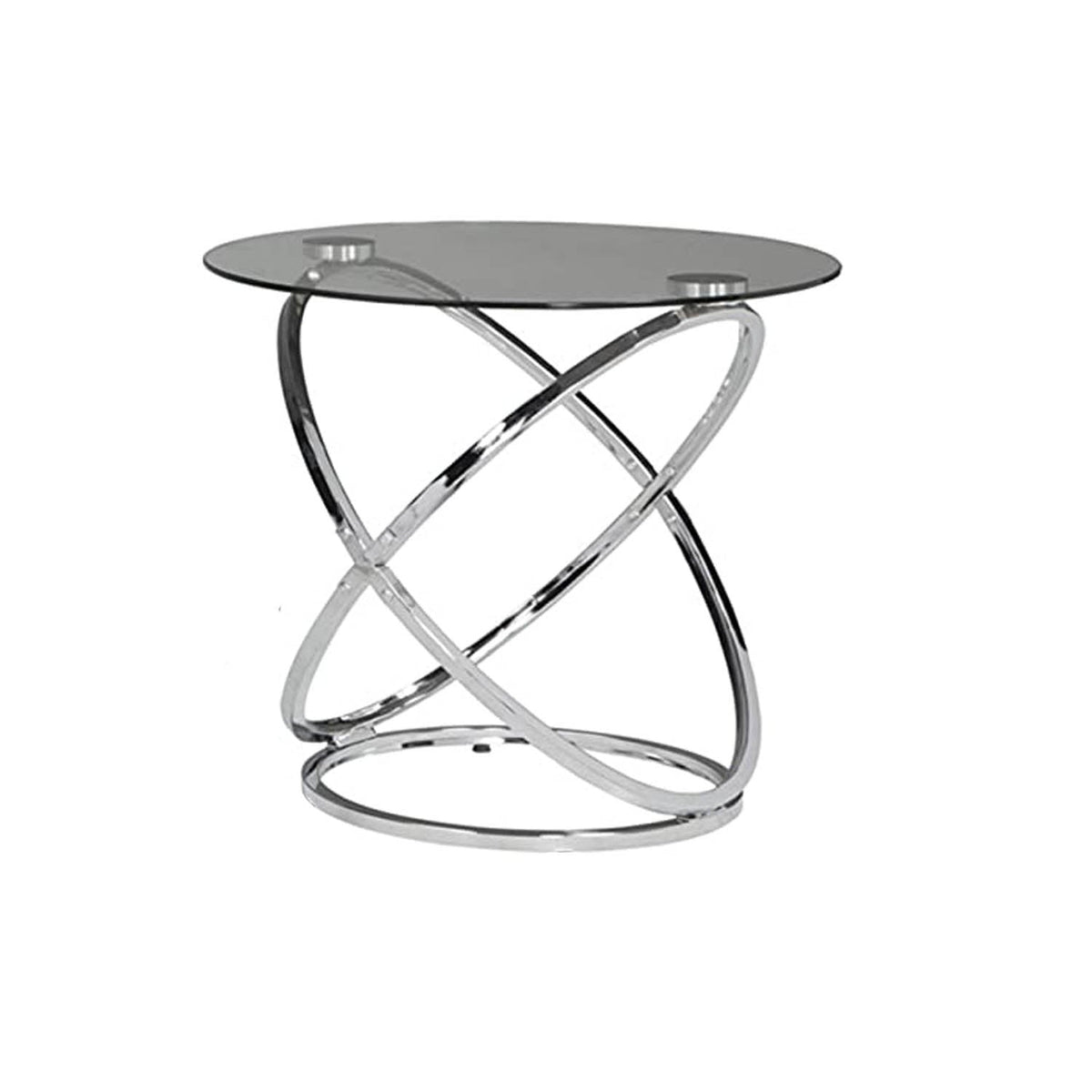 Berry side table 50 * 45 glass