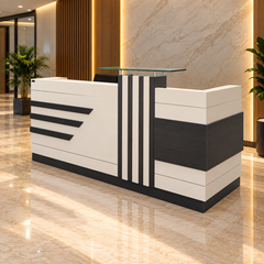 مكتب استقبال - Reception Counter - خشب MDF اسباني - CEM-100