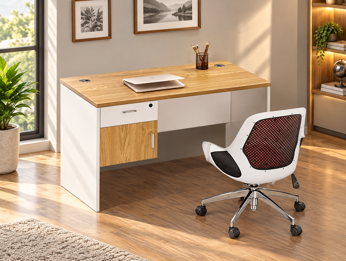 Spanish MDF Employee Desk - CEM-173