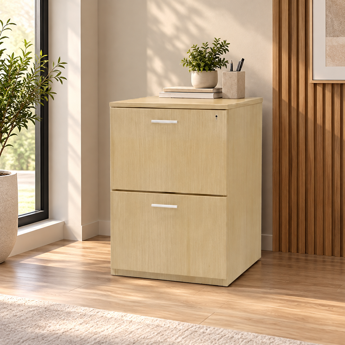 وحدة أدراج خشب MDF عالي الجودة - HFS-030