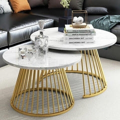 Kirill coffee table, metal steel, thermal electrostatic paint