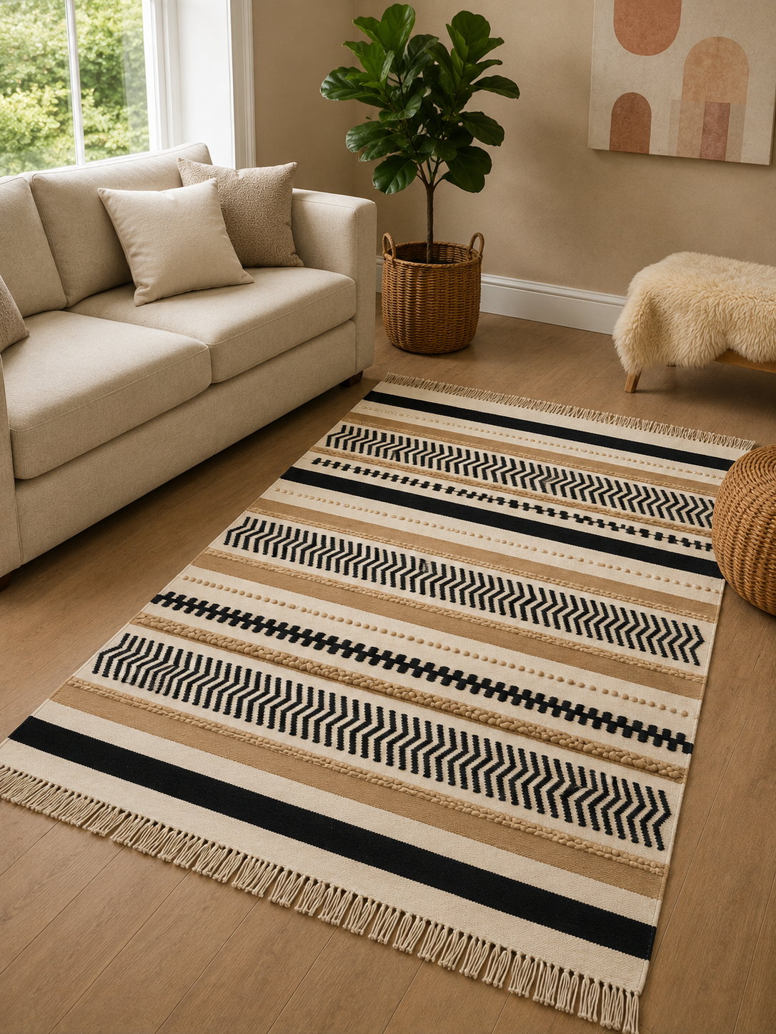 Handmade wool floor rug from Oscar Furniture – Rof-161