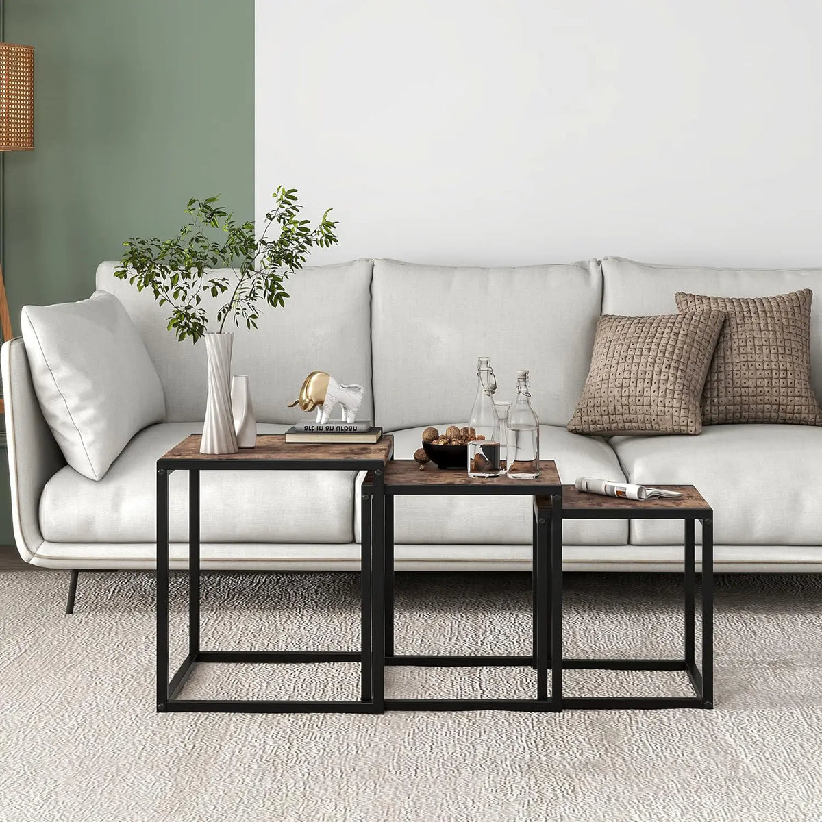 High quality metal side tables set - OMM-023