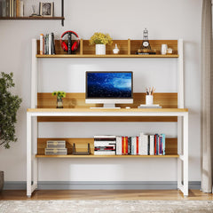 High quality wood and metal desk - OMM-037