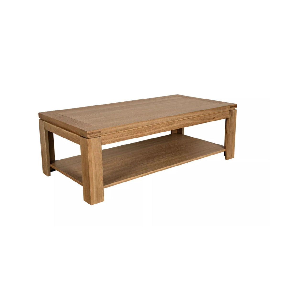Natural wood coffee table - 120 * 60 - ELG-035