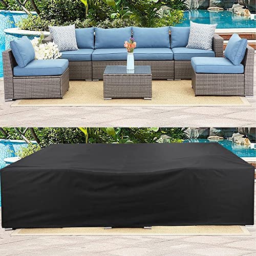 Waterproof Outdoor Furniture Cover – Perfect Protection for Your Large Furniture