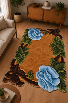 Oscar Furniture 7D Printed Hand-Tufted Carpet Alternative - FNN-001