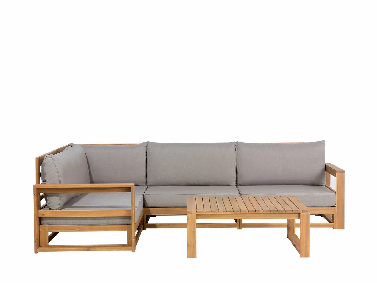 Nova corner made of wood