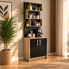 كوفي كورنر خشب MDF عالي الجودة - 70 × 40 × 200 سم