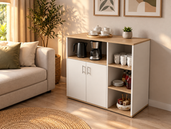 كوفي كورنر MDF عملي وأنيق – WAF-176
