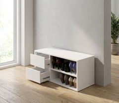 MDF wooden shoe cabinet 18 mm - MOD-028