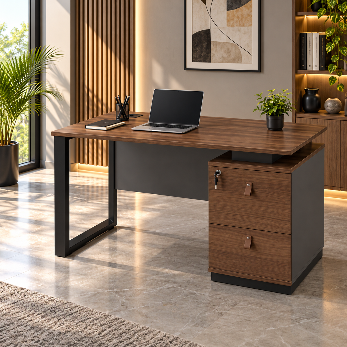 Spanish MDF Employee Desk - CEM-168