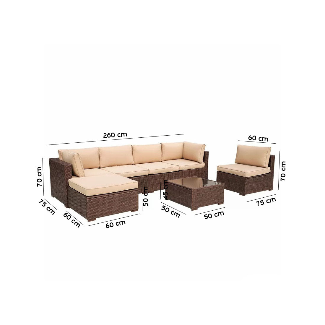 VIP corner can accommodate 6 people