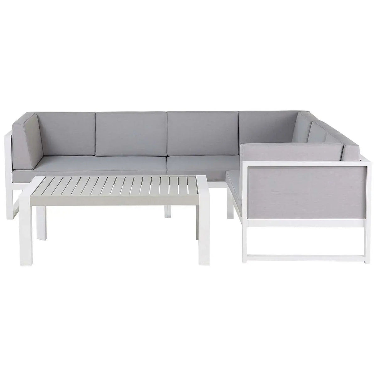 Aluminum L-shaped corner and table - OS-330