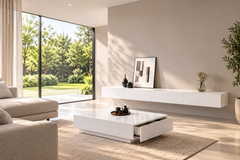 TV and coffee table made of treated Spanish MDF wood - OFS-018