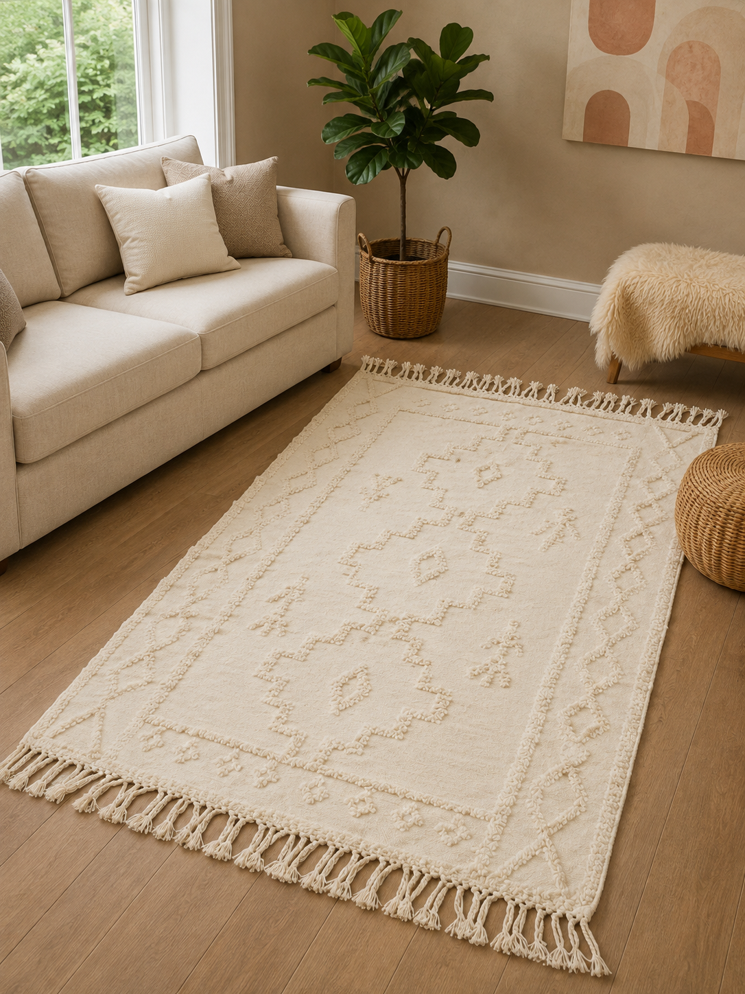 Handmade wool floor rug from Oscar Furniture – Rof-162
