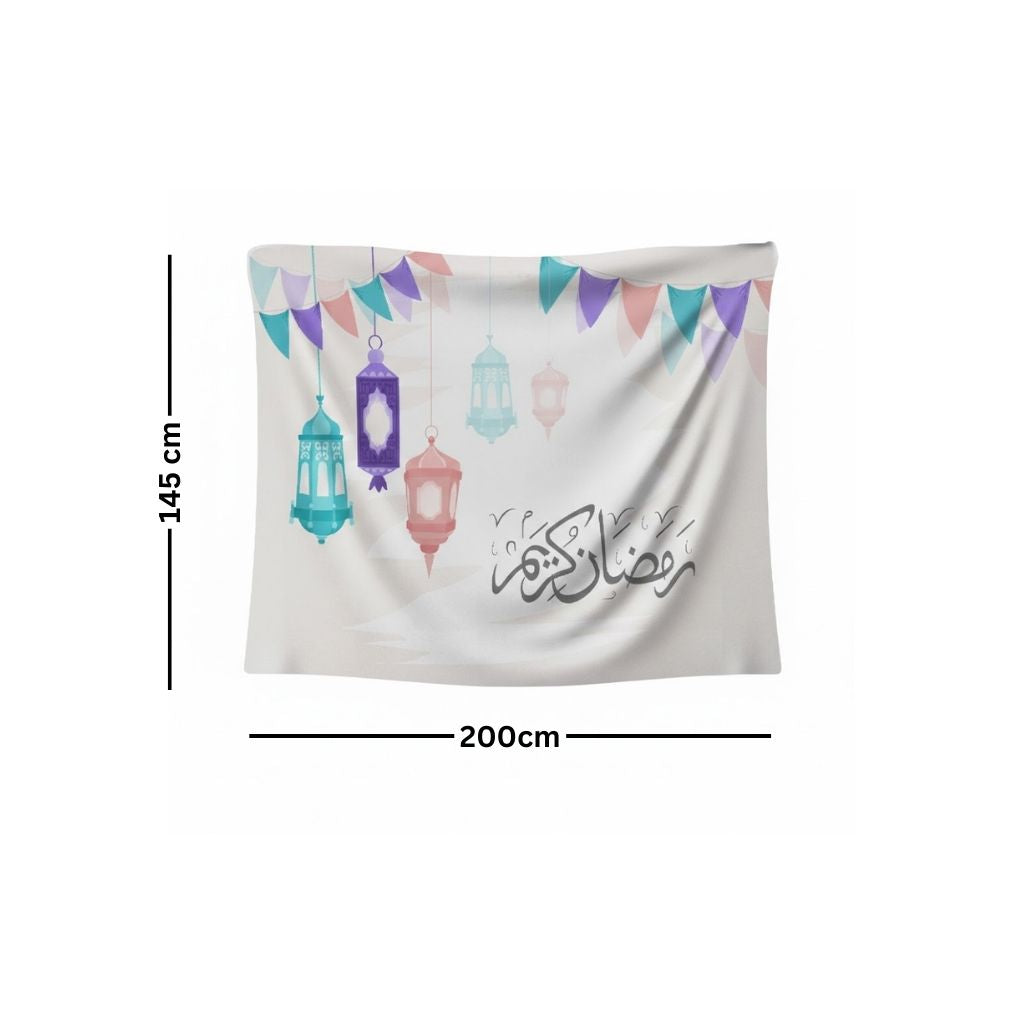 Ramadan wall hanging velvet tapestry model OS-RAM-115 distinctive design for Ramadan decoration