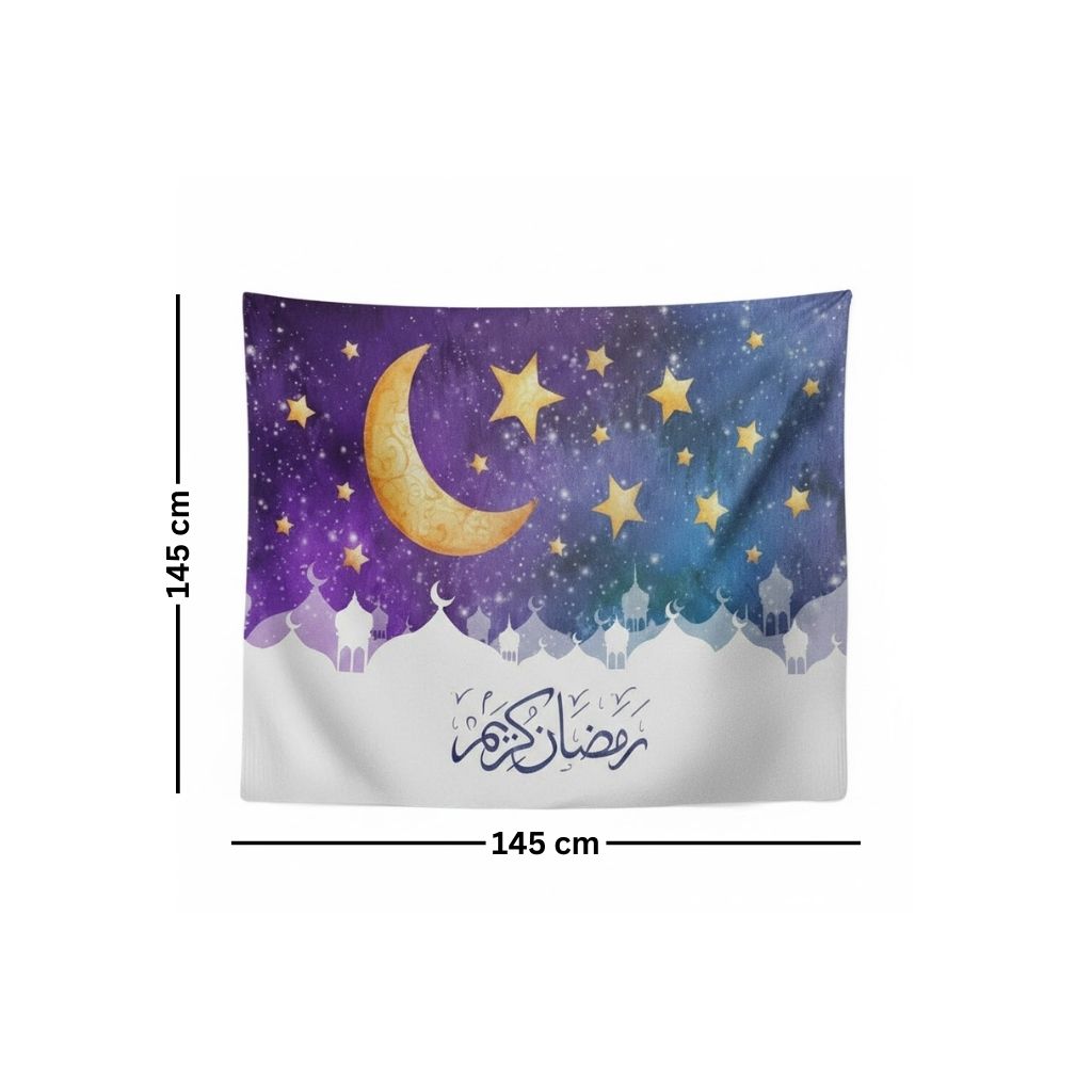 Ramadan Velvet Wall Hanging Model OS-RAM-116 Distinctive Design for Ramadan Wall Decoration