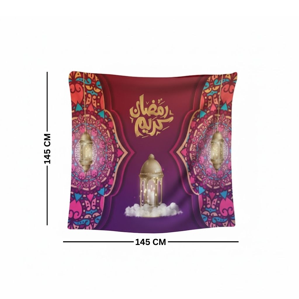 Ramadan wall hanging velvet tapestry model OS-RAM-119 distinctive design for Ramadan decoration
