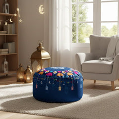 Ramadan Ottoman Velvet Model OS-RAM-059 Comfortable Foam Filling and Elegant Warm Touch
