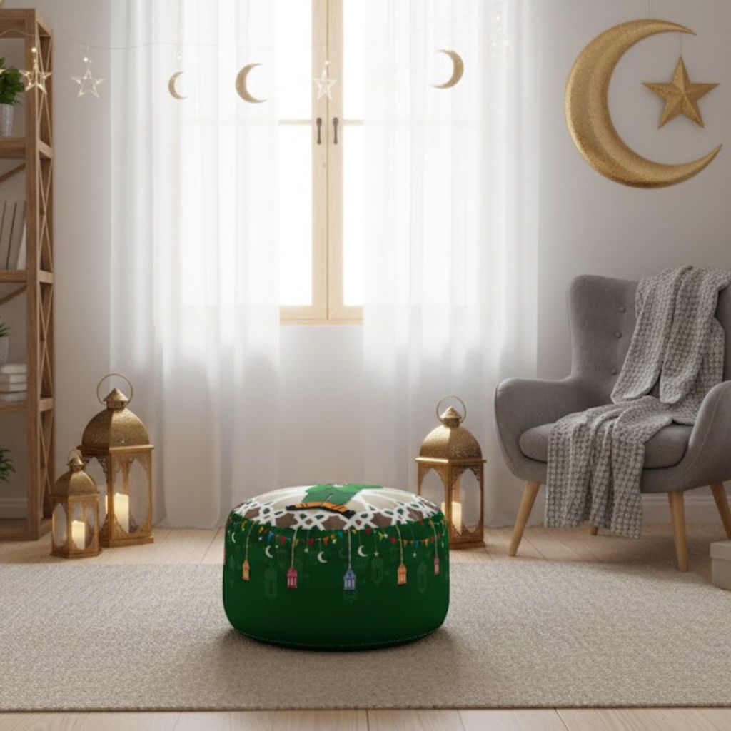 بوف رمضان قطيفة موديل OS-RAM-063 حشو فوم مريح وتصميم أنيق لقعدة دافئة