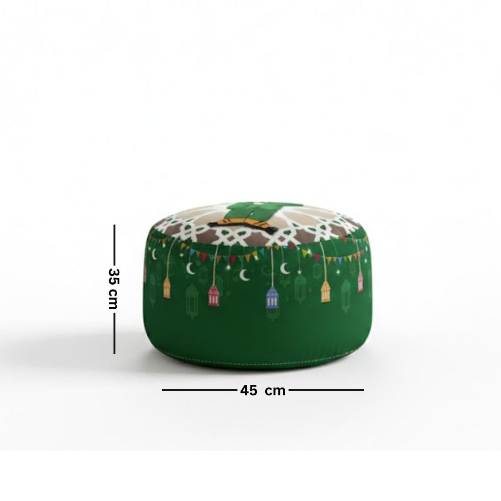بوف رمضان قطيفة موديل OS-RAM-063 حشو فوم مريح وتصميم أنيق لقعدة دافئة