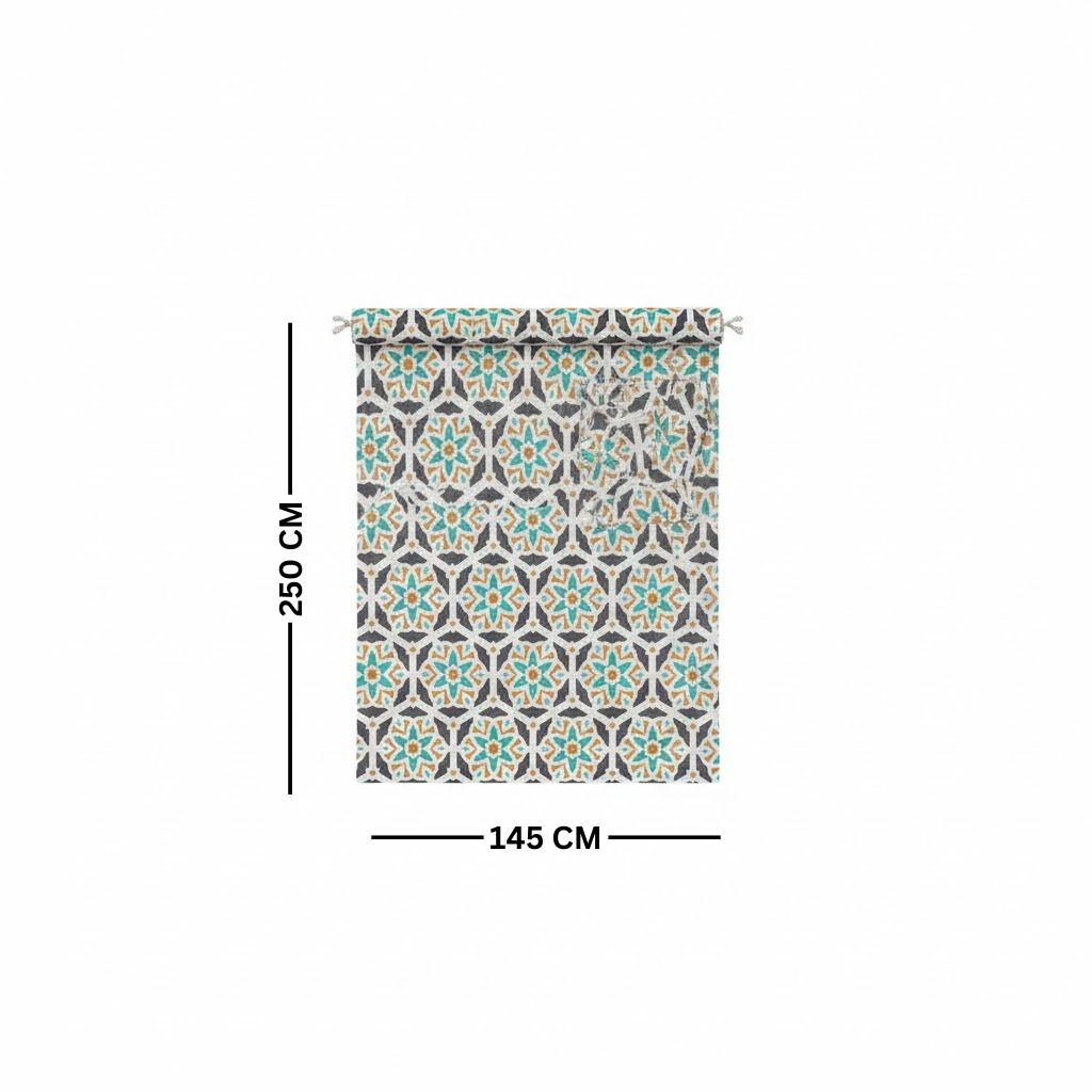 Ramadan Dining Tablecloth 250×145 cm Velvet Sabia Imported – Luxurious Design for Ramadan Gatherings | OS-RAM-079