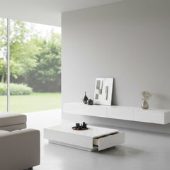 TV and coffee table made of treated Spanish MDF wood - OFS-018